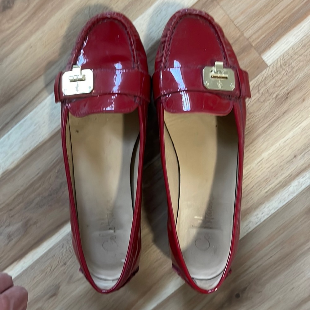 Cole Haan red flats